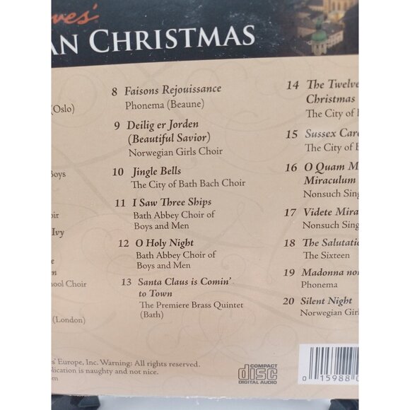 NEW Sealed Rick Steves' European Christmas Music CD PBS - Picture 6 of 8